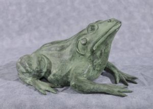 Французская бронзовая лягушка Фонтан Жаба Сад Скульптура Статуя