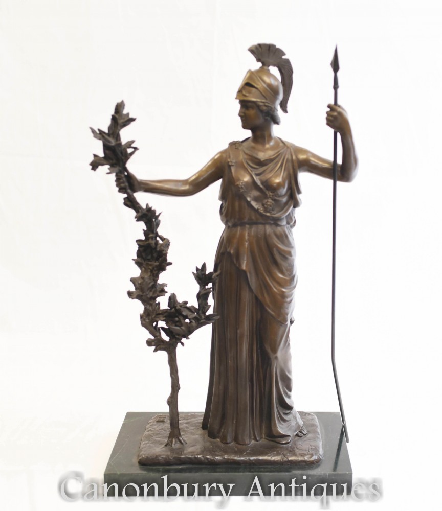 Бронзовая статуя Британия - римская богиня Британии