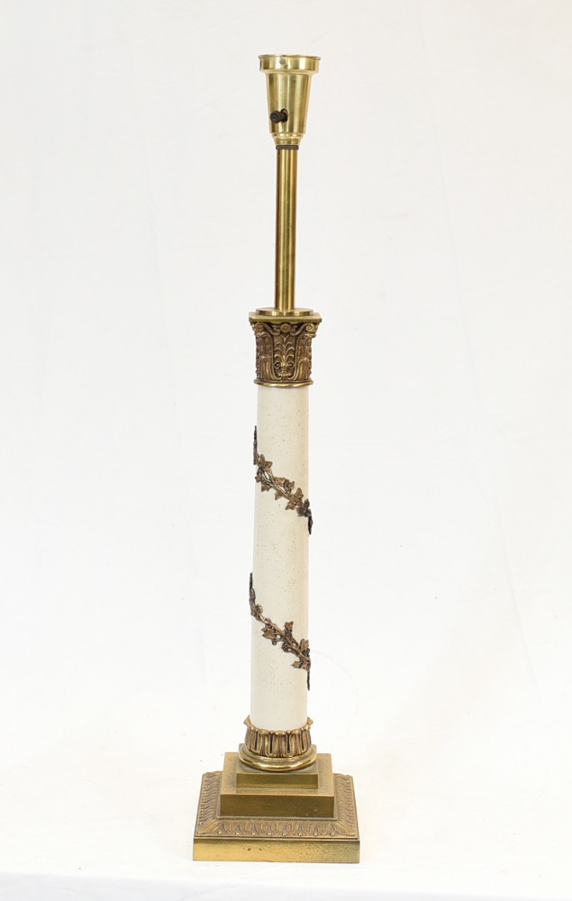 Настольный светильник Regency Column Lamp Ormolu Doric