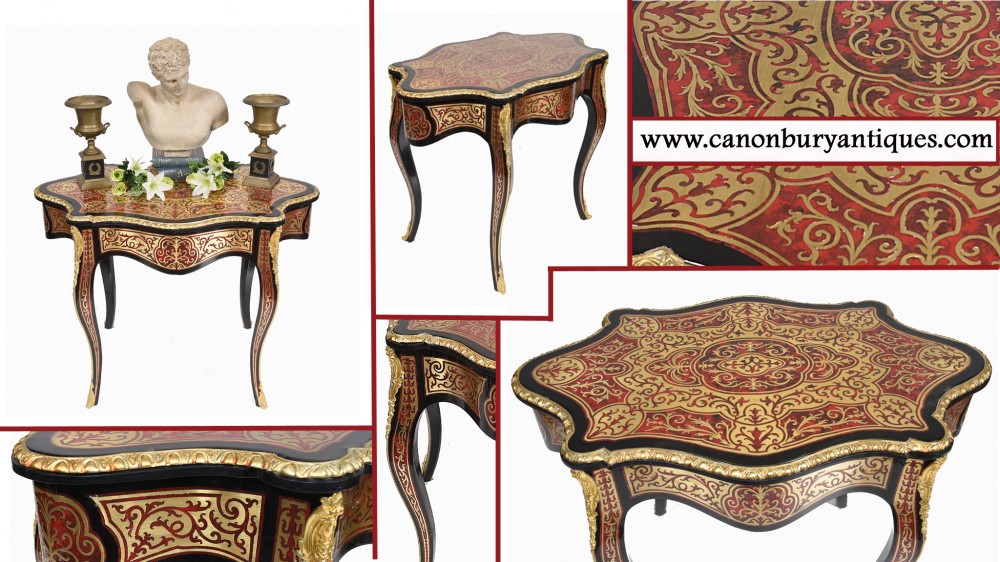 Стол журнальный Boulle Французский стол в форме Людовика XVI